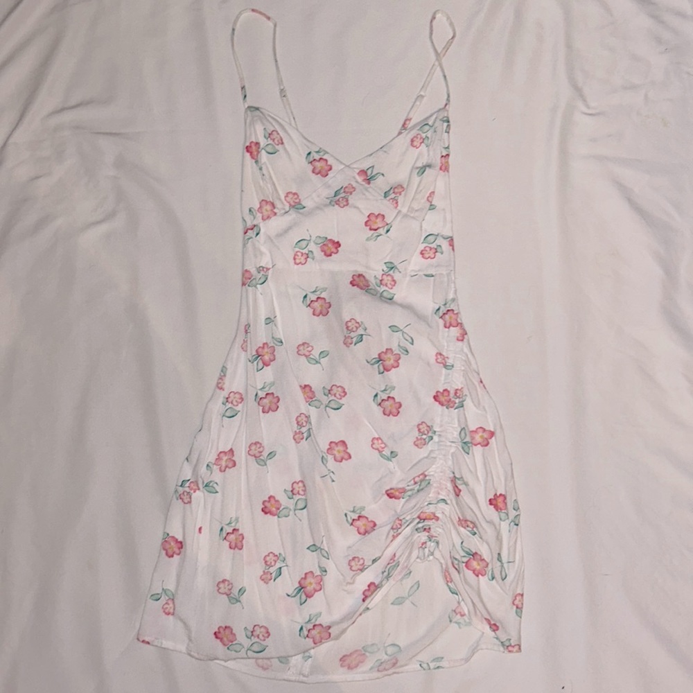 PacSun LA Hearts Pink Flower Dress